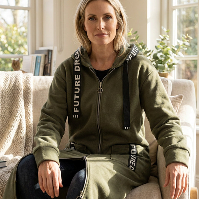 Eliza™ | Comfortabele Vestjas met Capuchon