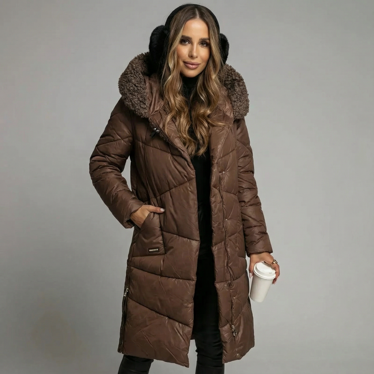 Miloë™ | Warme Gewatteerde Parka Winterjas