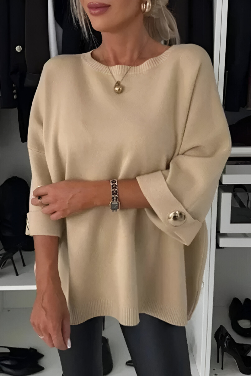 Eline™ | Moderne zachte gebreide top