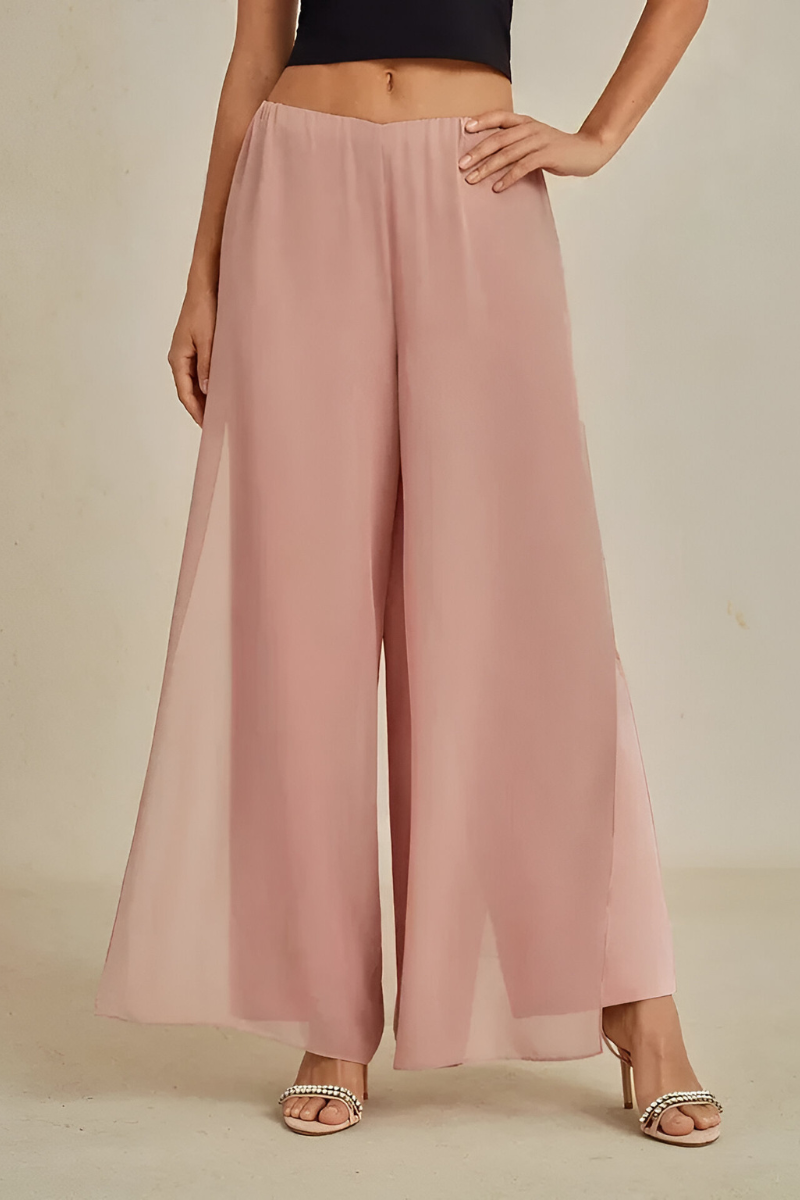 Keva™ | Elegante Soepelvallende Wijde Broek