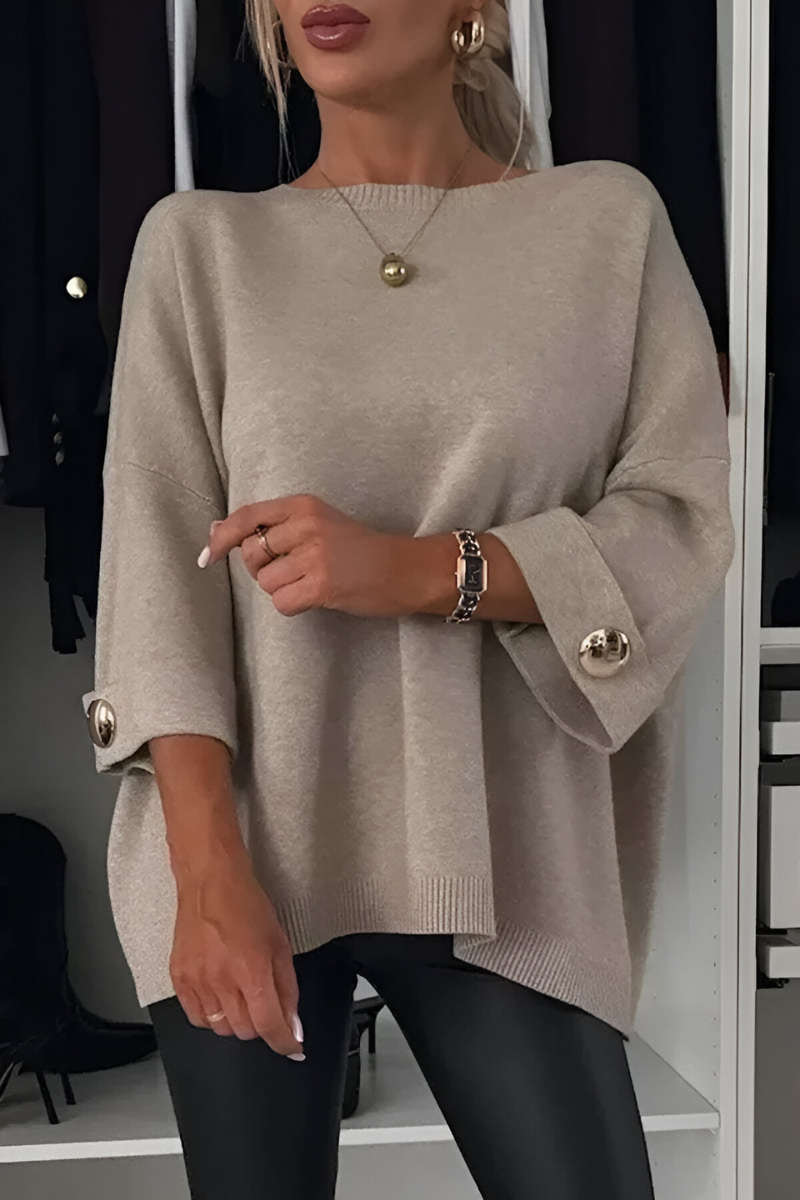 Eline™ | Moderne zachte gebreide top