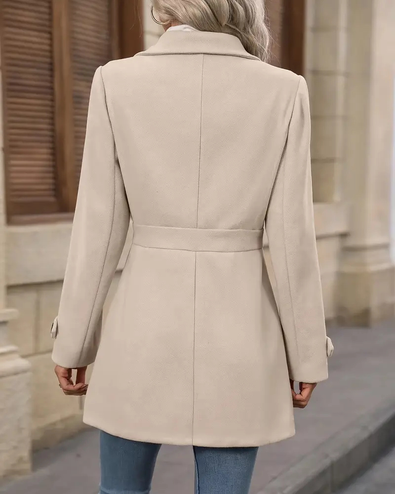 Elena™ | Elegante Getailleerde Manteljas