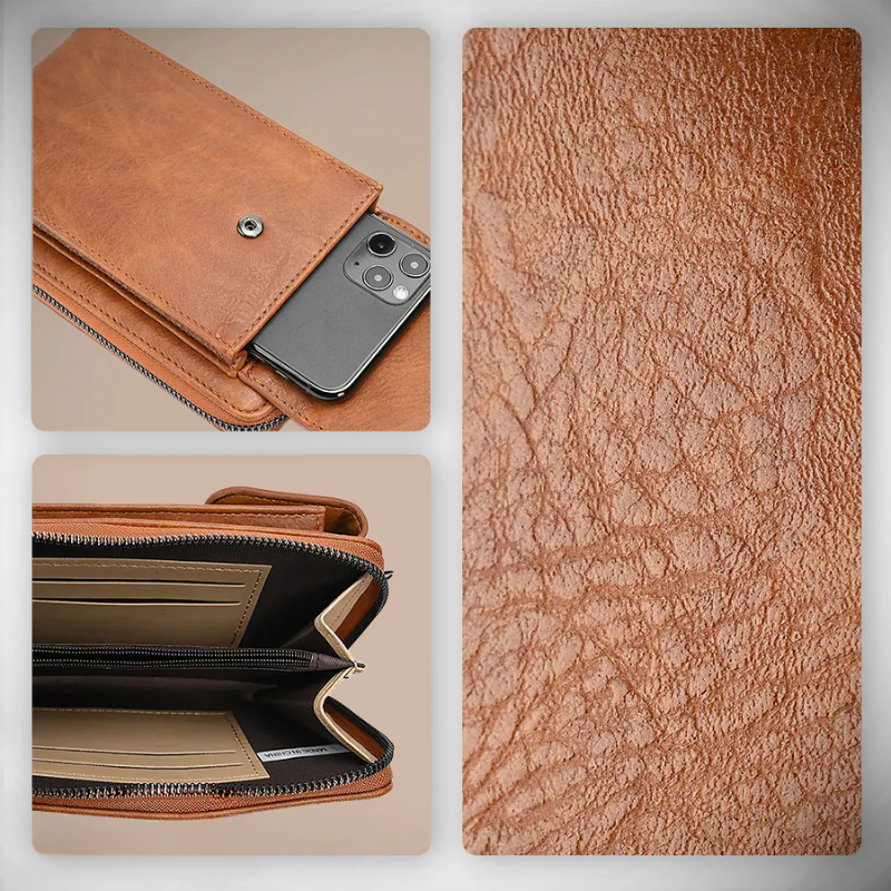 Nicole’s Chique Compacte | Handtas van Vegan Leer