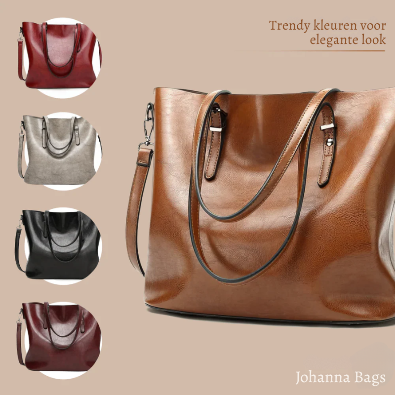 Nicole’s Favoriet | Vintage Schoudertas van Vegan Leer