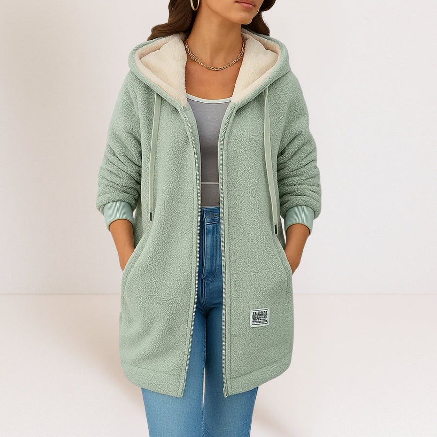 Mira™ |  Fleece Hooded Jas