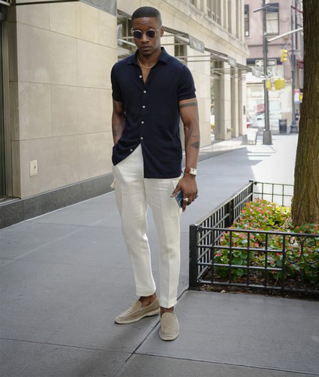Calvin | Luxe suède loafers