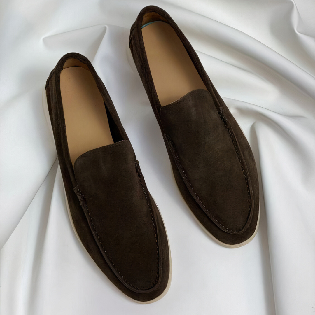 Calvin | Luxe suède loafers