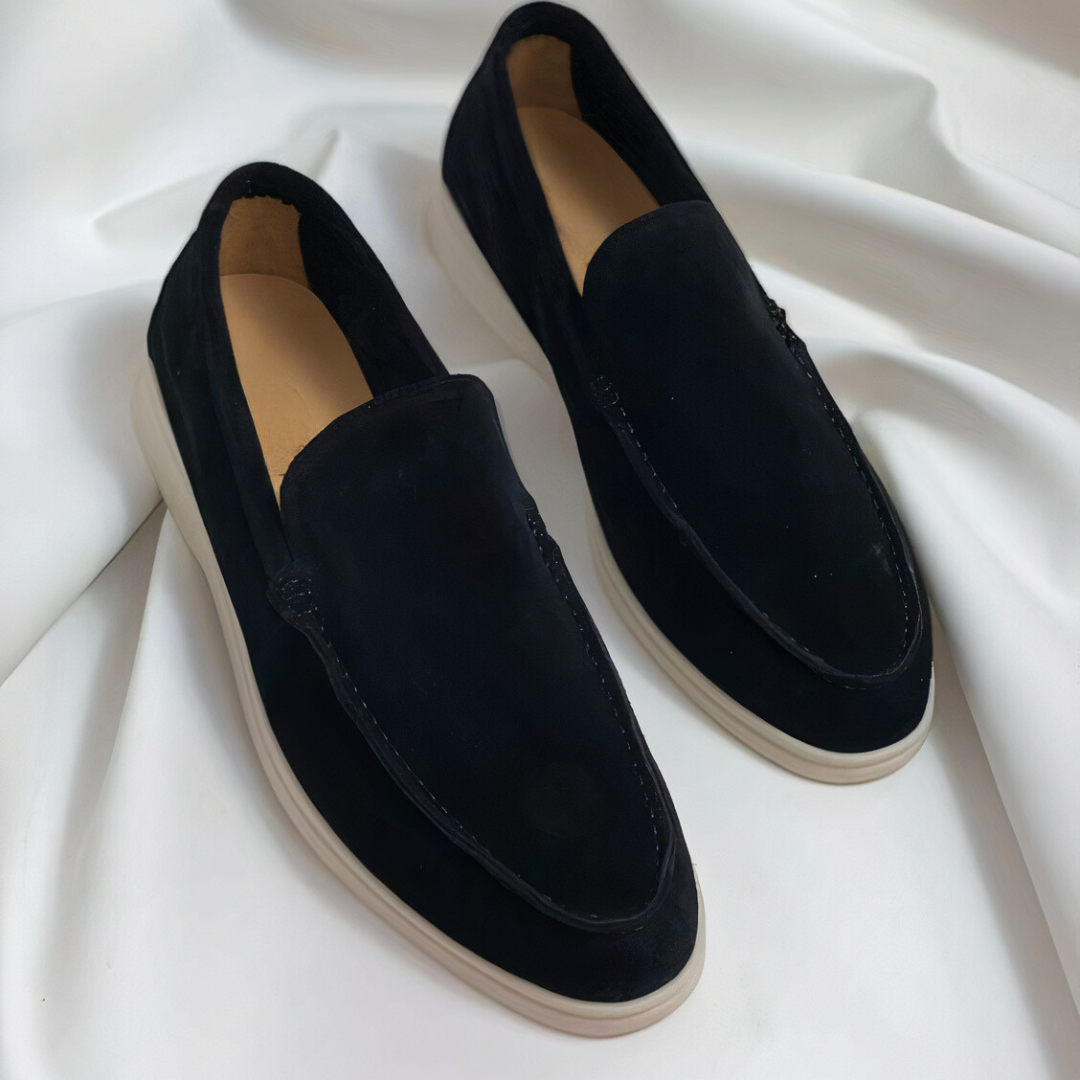 Calvin | Luxe suède loafers