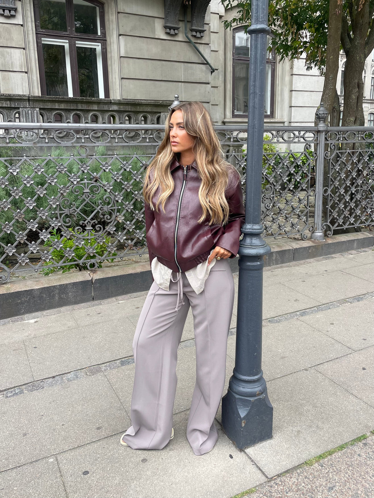 Mila™ | Leren Jas