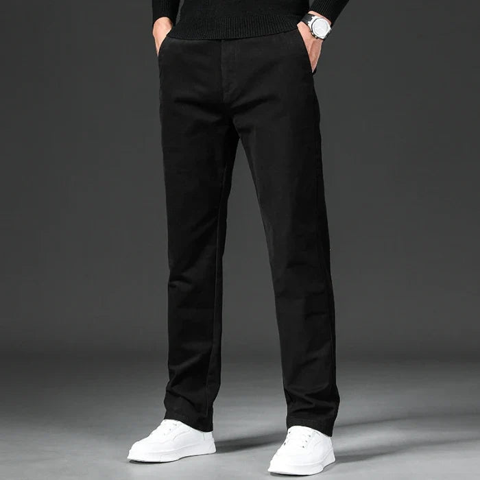 Jasper | Stretch chino met rechte pijp