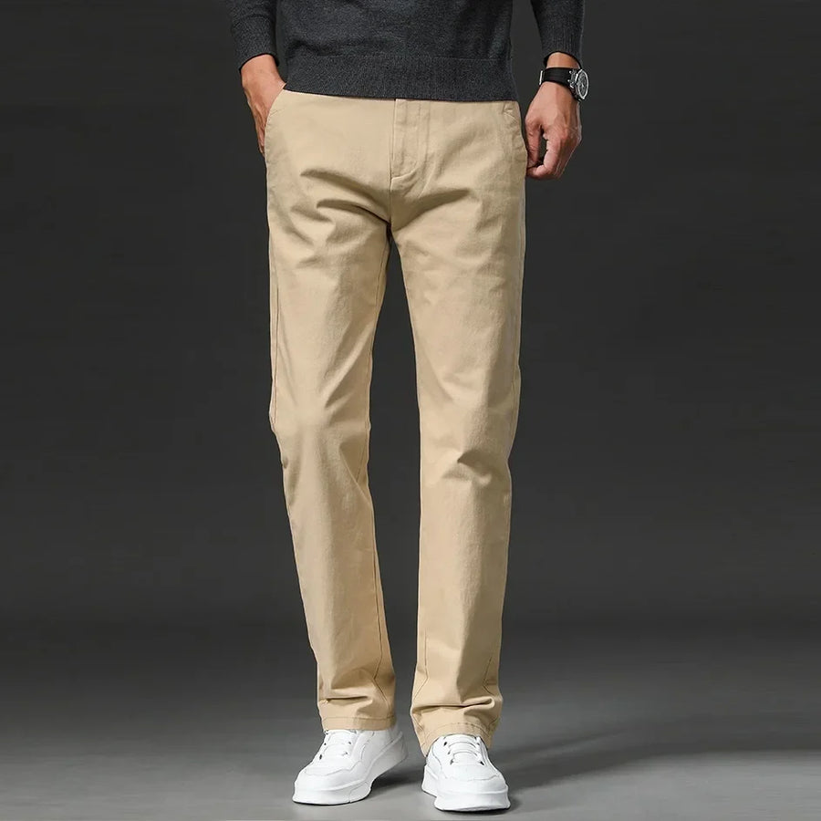 Jasper | Stretch chino met rechte pijp