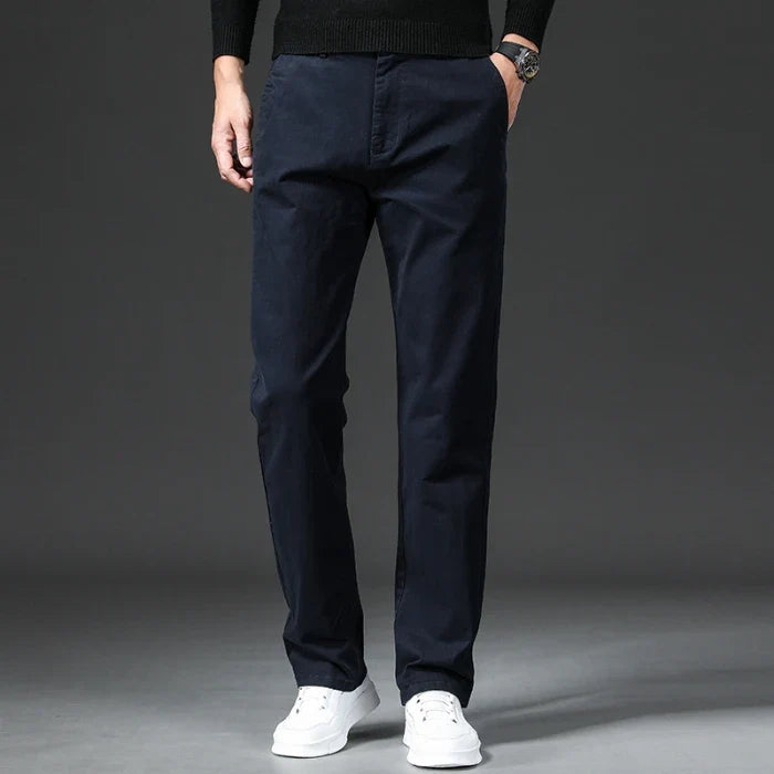 Jasper | Stretch chino met rechte pijp