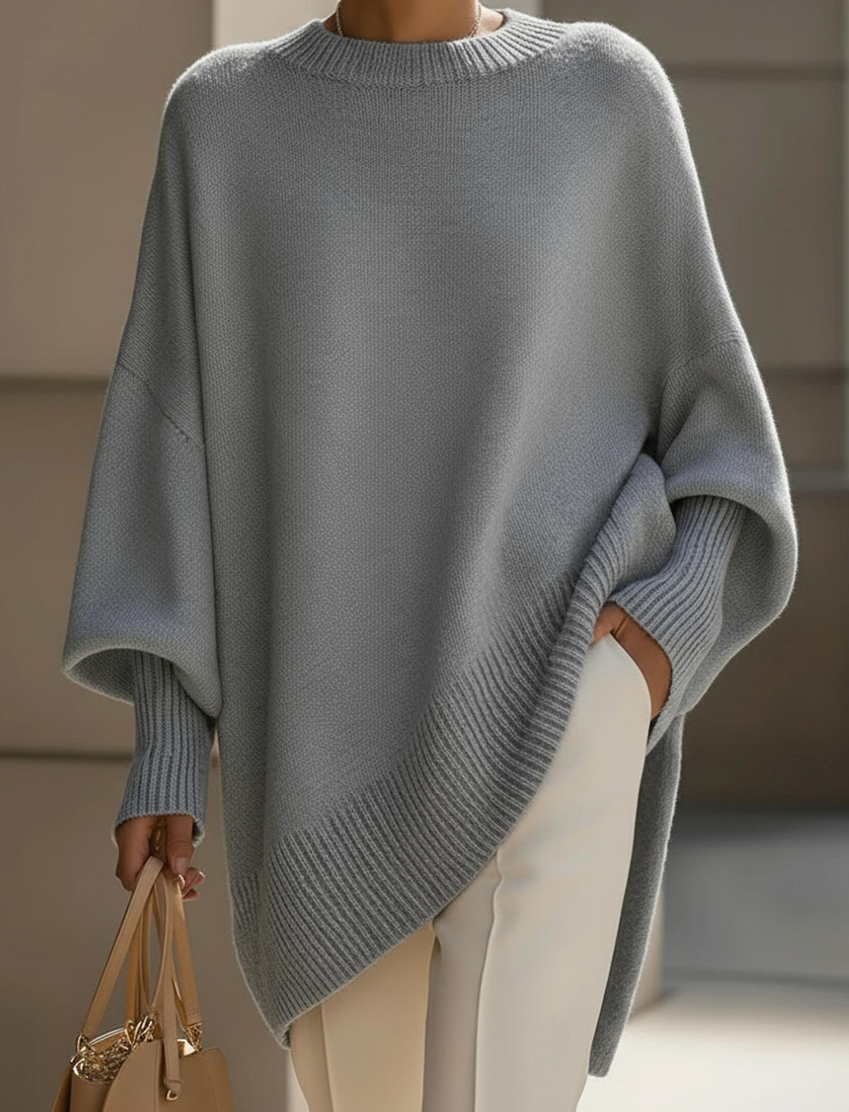 Rania™ | Elegante Oversized Gebreide Trui