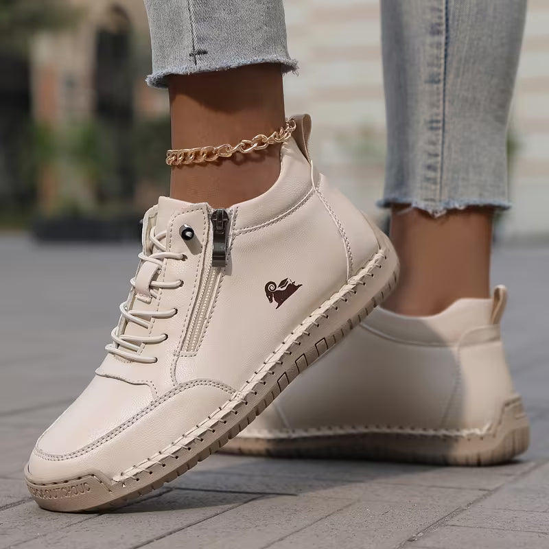 Lynn - Comfortabele sneakers met rits en goede ondersteuning