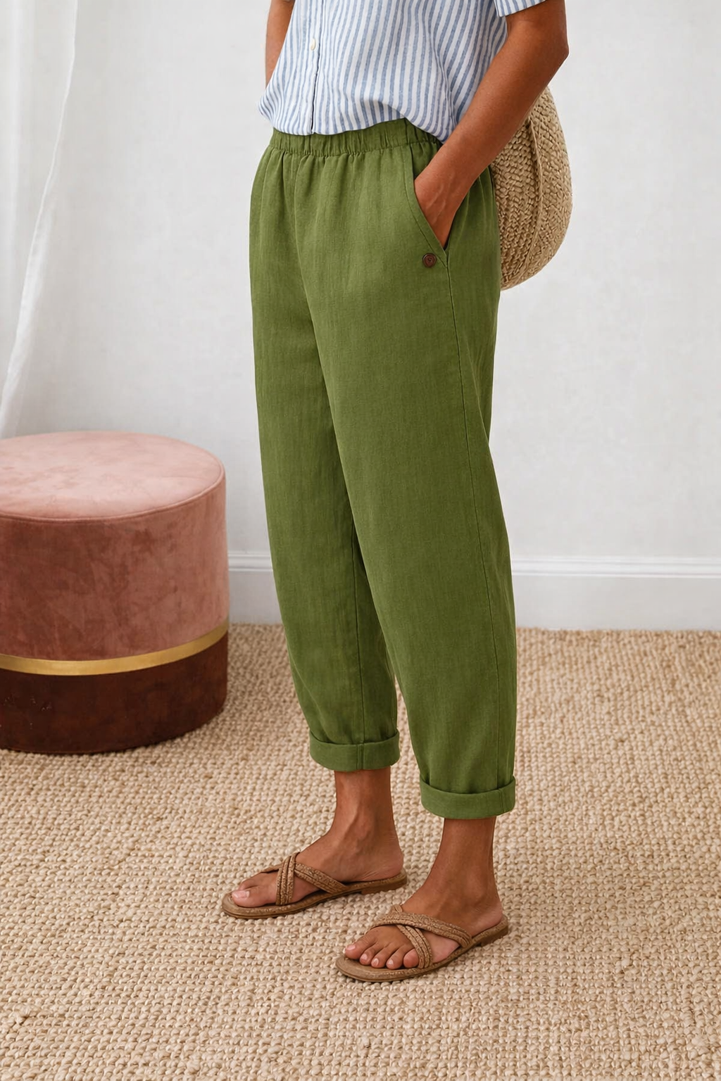 Sanne™ | Stijlvolle Tapered Broek