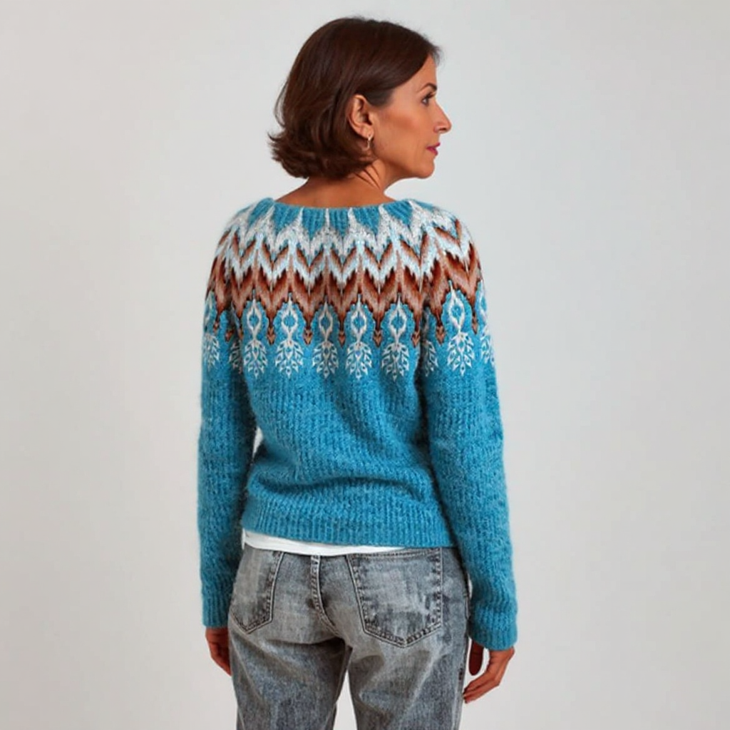 Elaine | Vintage Eilandenpullover