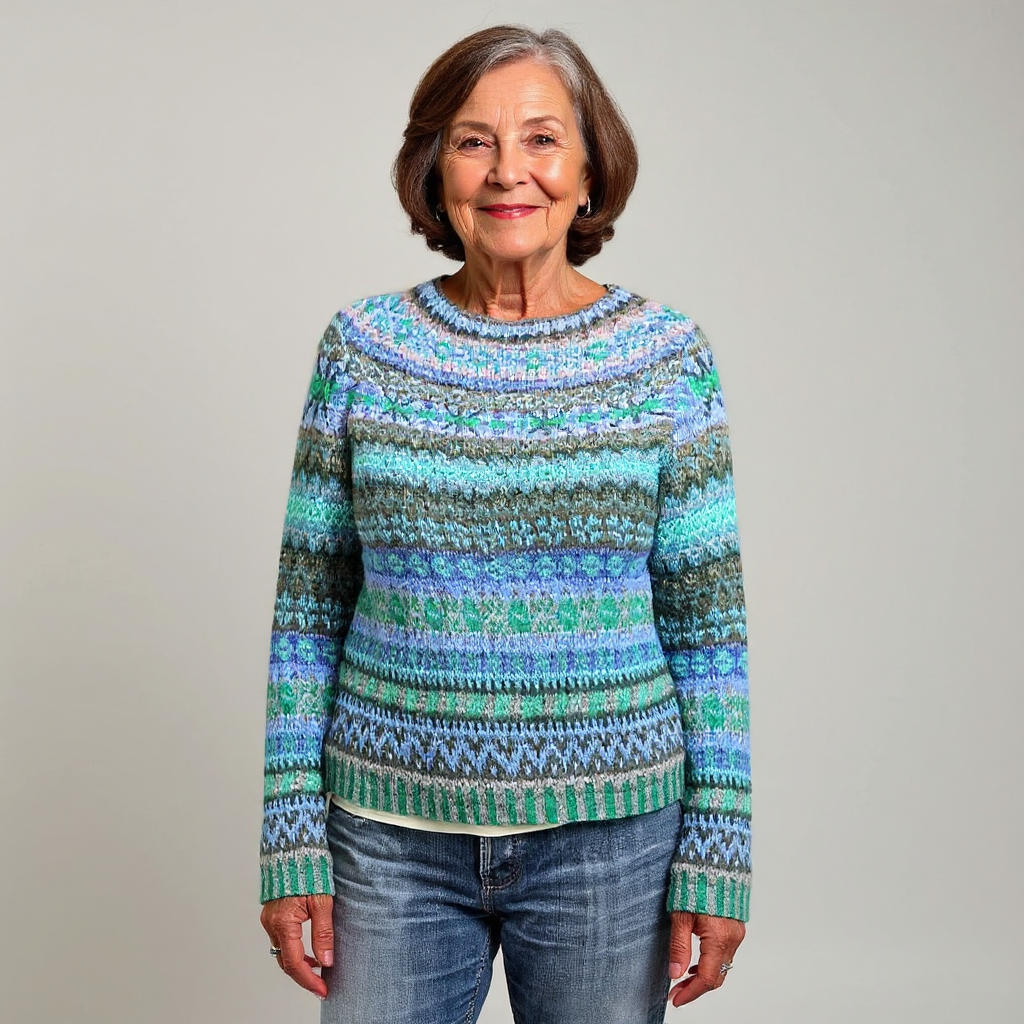 Bethany | Vintage Eilandenpullover
