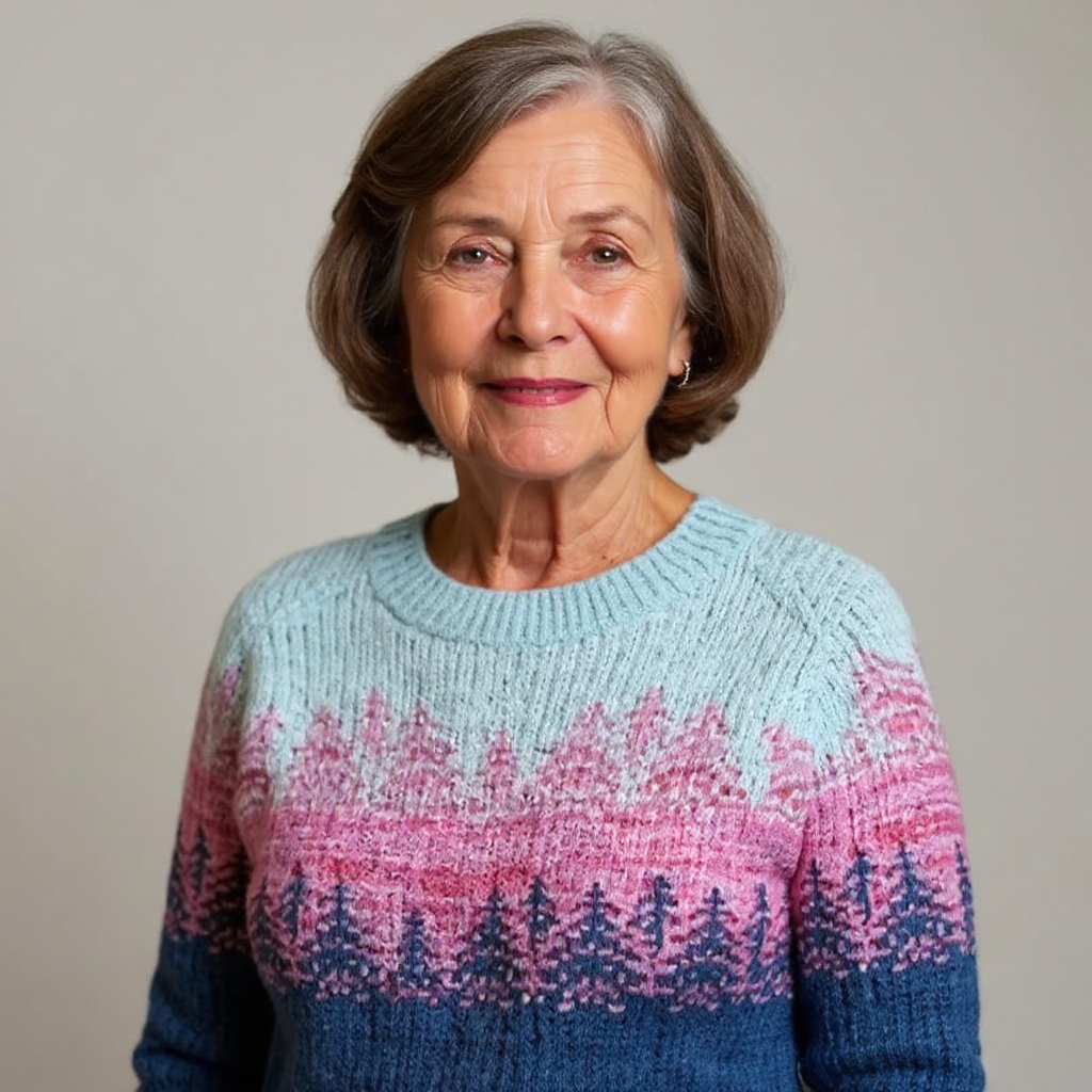 Cynthia | Vintage Eilandpullover