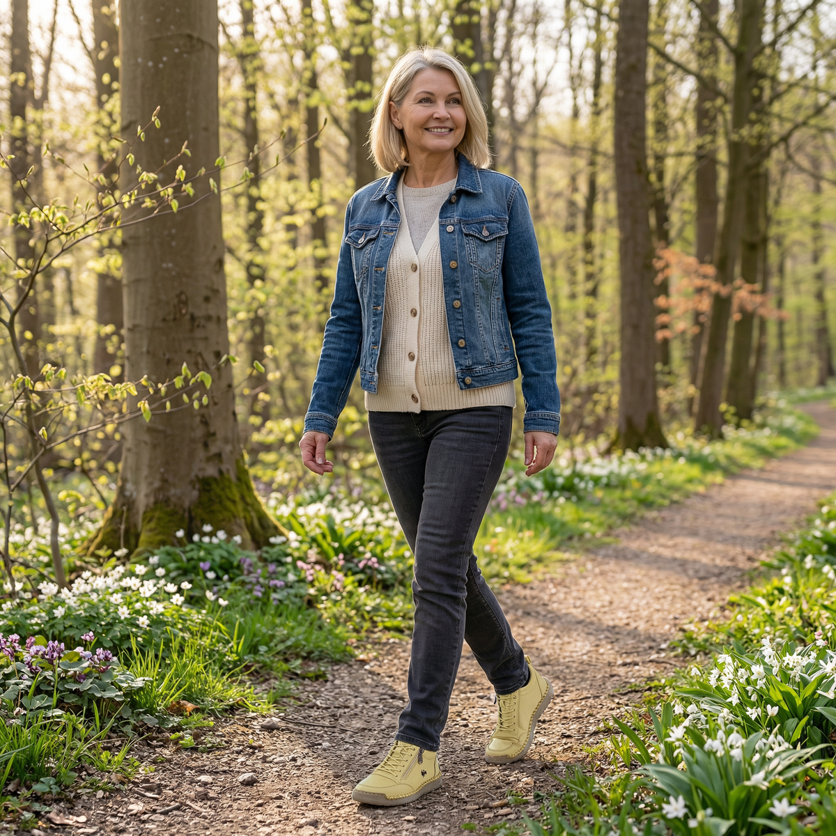 Lynn - Comfortabele sneakers met rits en goede ondersteuning