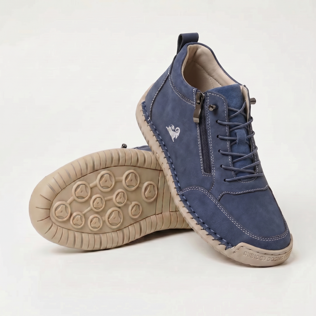 Lynn - Comfortabele sneakers met rits en goede ondersteuning