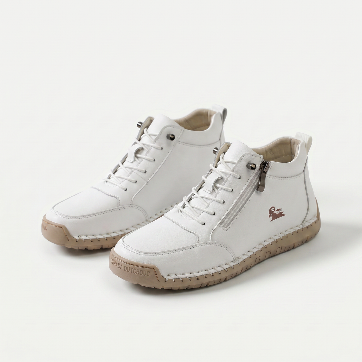 Lynn - Comfortabele sneakers met rits en goede ondersteuning