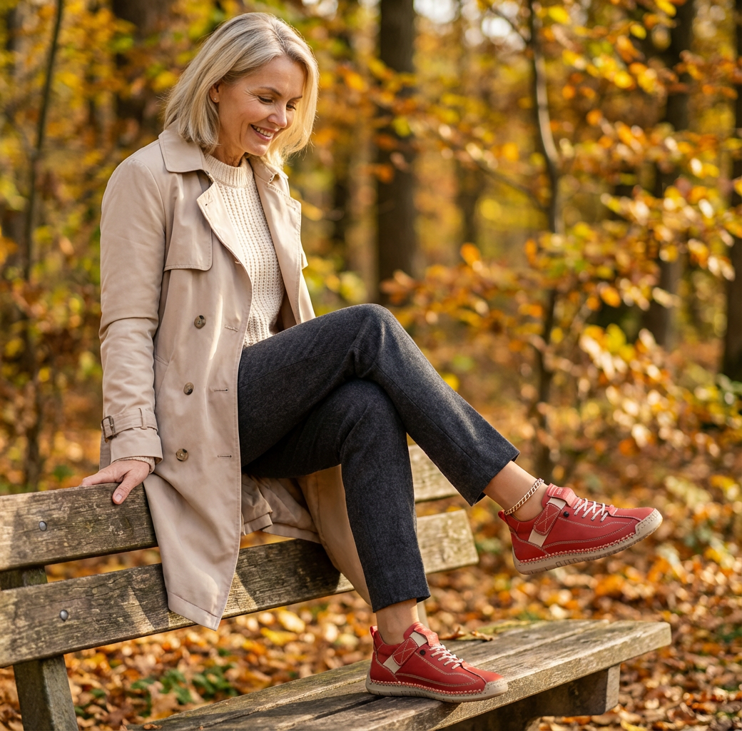 Rosie | Comfortabele sneakers met ruime neus